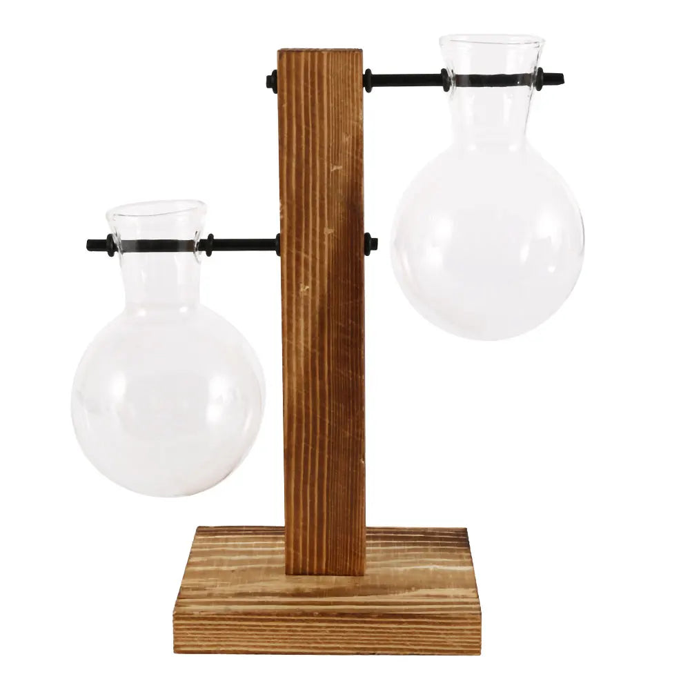 Premium Glass Hydroponic Planter™