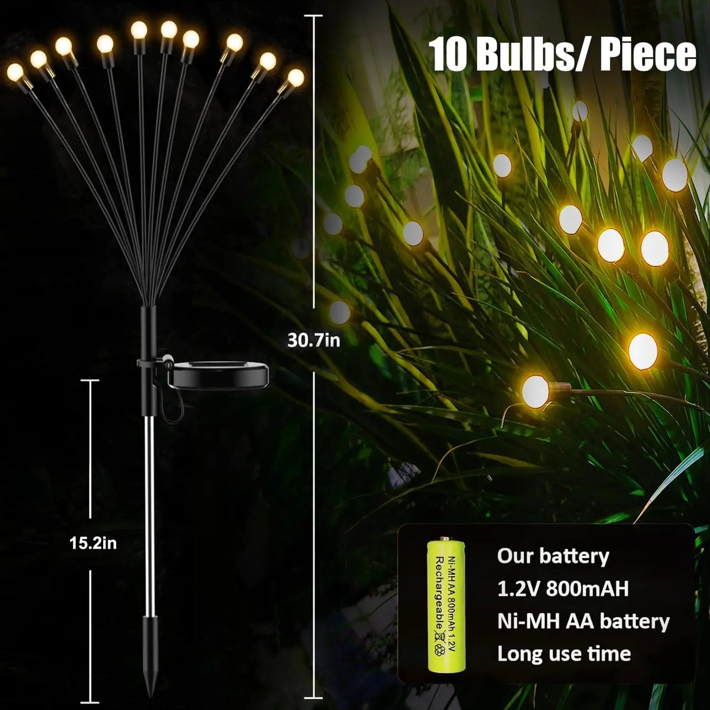 Solar Firefly Garden Lights™
