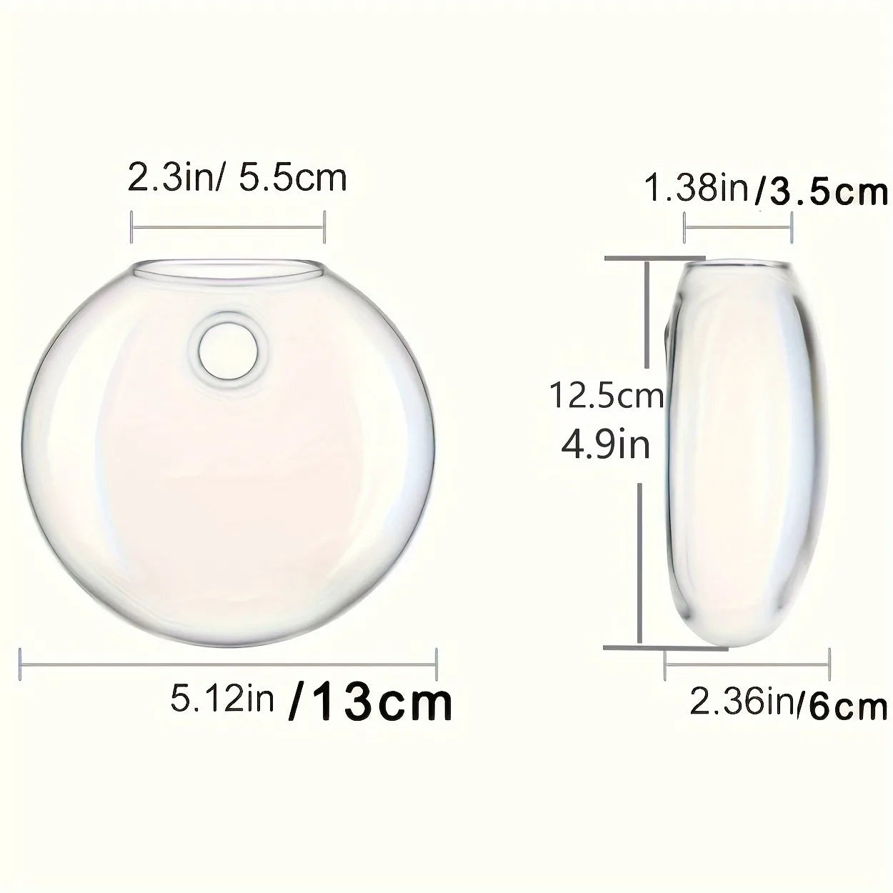 Elegant Wall Hanging Glass Terrarium™