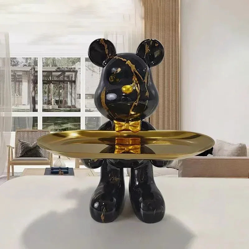 Vibrant Graffiti Bear Sculpture™