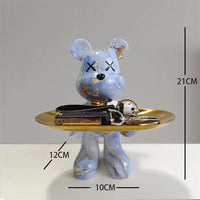 Vibrant Graffiti Bear Sculpture™