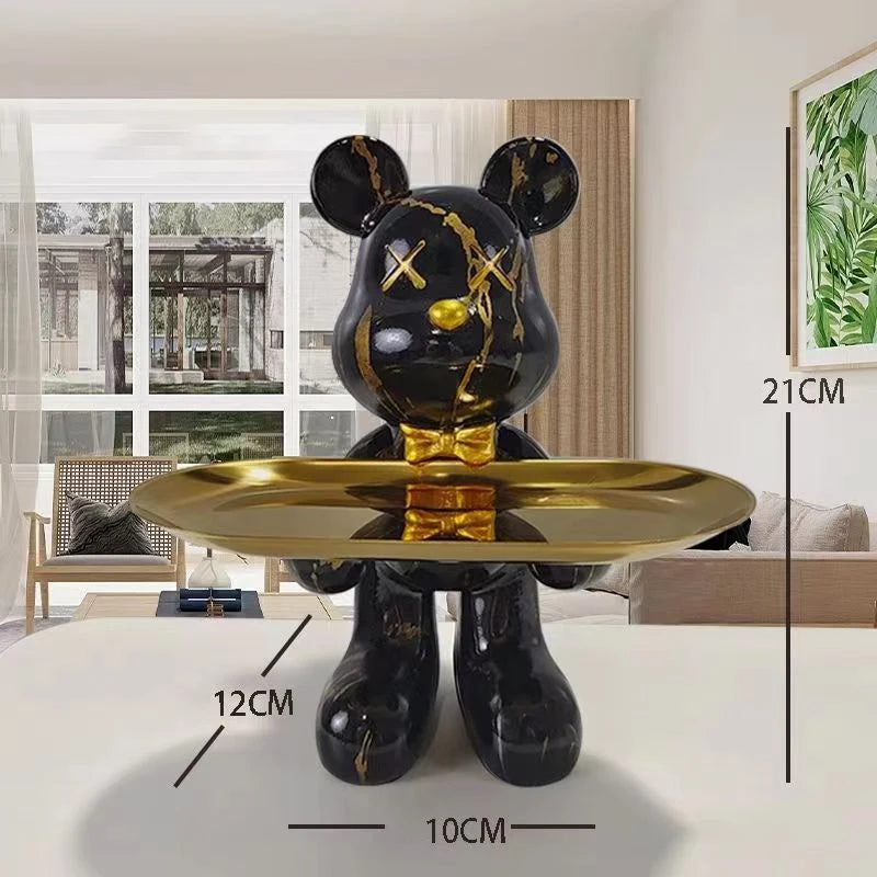 Vibrant Graffiti Bear Sculpture™