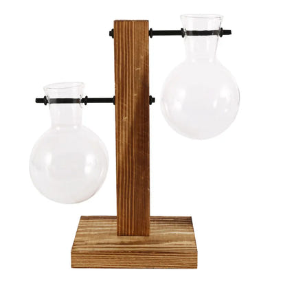 Premium Glass Hydroponic Planter™