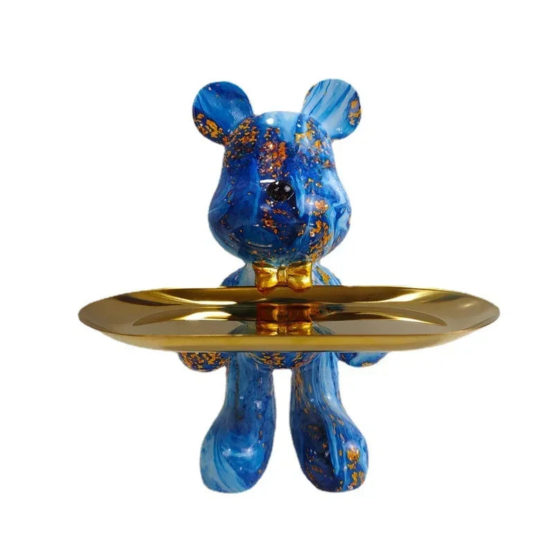 Vibrant Graffiti Bear Sculpture™