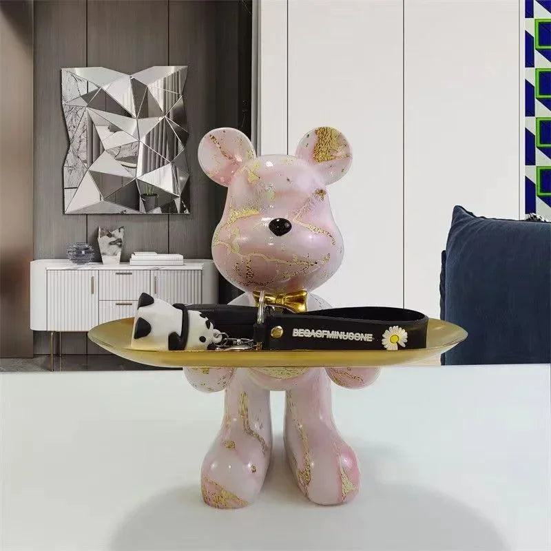 Vibrant Graffiti Bear Sculpture™